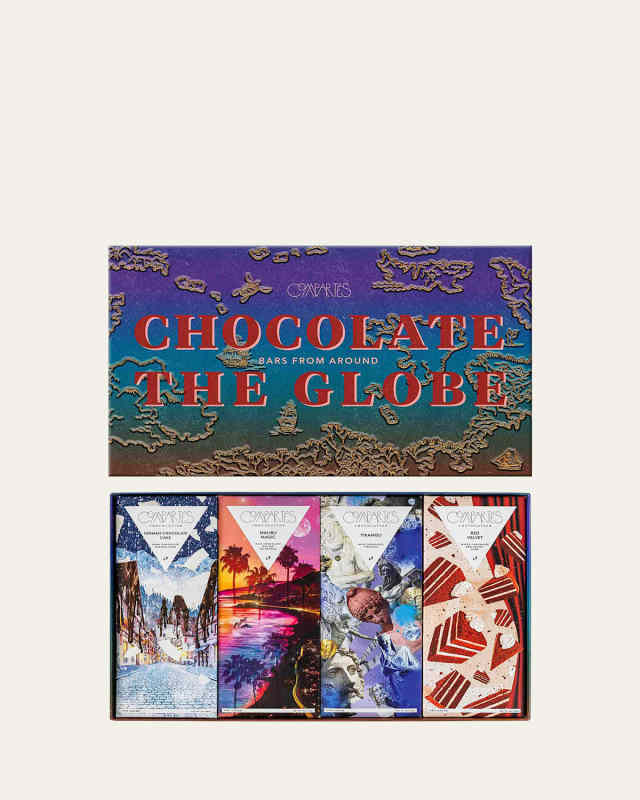Around the Globe Chocolate Bar Gift Box